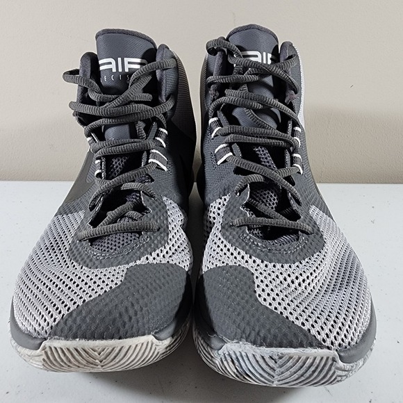 CLEAN Nike Air Precision Wolf Grey Shoes Mens Size 8 Basketball Shoes FAST SH... - Picture 5 of 9